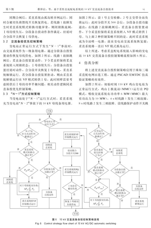 廣東工業(yè)大學(xué) 楊俊華, 廣東電網(wǎng)珠海局 蔡仲啟,等 基于柔性直流配電系統(tǒng)的10 kv交直流備自投技術(shù)