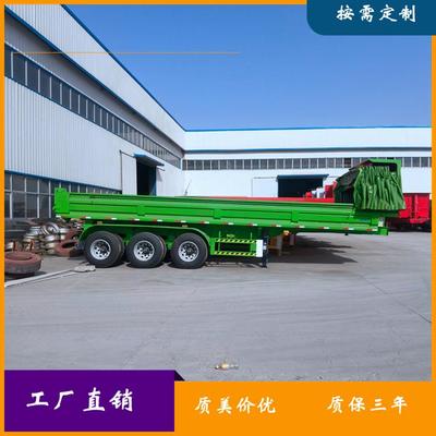 10米后翻自卸半掛車(chē) 11米三橋后翻掛車(chē)斗產(chǎn)品參數(shù)
